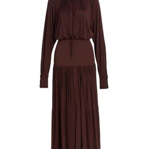 A.L.C. Elegant Burgundy Maxi Dress, size small